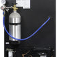 24" Wide Kombucha Triple Tap Black Kegerator-Kegerators-The Wine Cooler Club