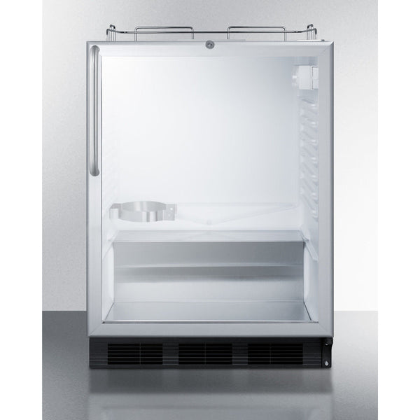 Summit 24 Wide Built-In Beer Dispenser, ADA Compliant SBC56GBINKCSSADA-Kegerators-The Wine Cooler Club