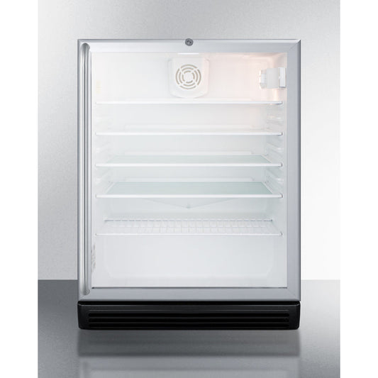 Summit 24" Wide Built-In Beverage Center, ADA Compliant SCR600BGLBISHADA-Beverage Centers-The Wine Cooler Club