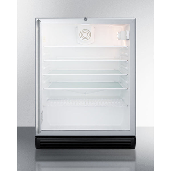 Summit 24 Wide Built-In Beverage Center, ADA Compliant SCR600BGLBISHADA-Beverage Centers-The Wine Cooler Club