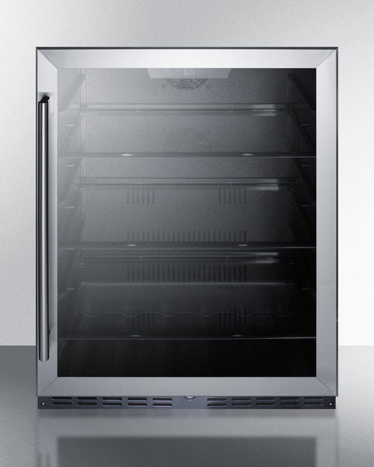 Summit 24" Wide Built-In Beverage Center, ADA Compliant AL57GCSS-Beverage Centers-The Wine Cooler Club