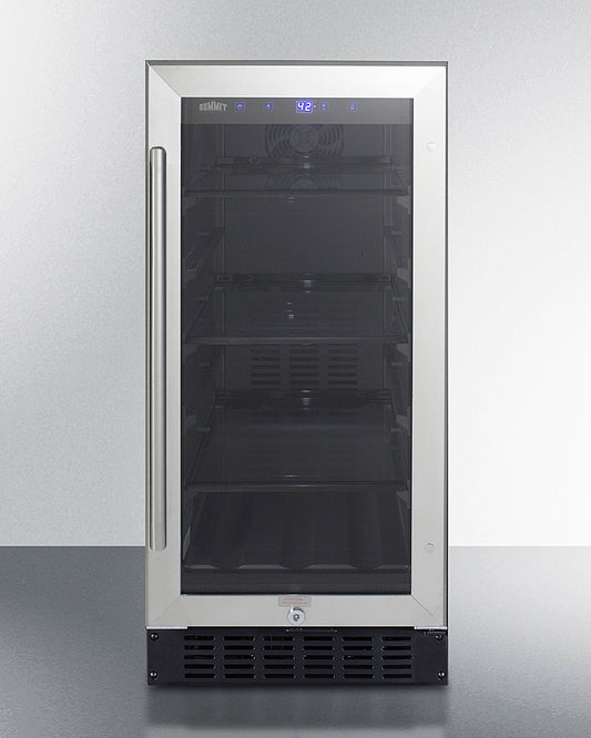 Summit 15" Wide Built-In Beverage Center, ADA Compliant ALBV15-Beverage Centers-The Wine Cooler Club