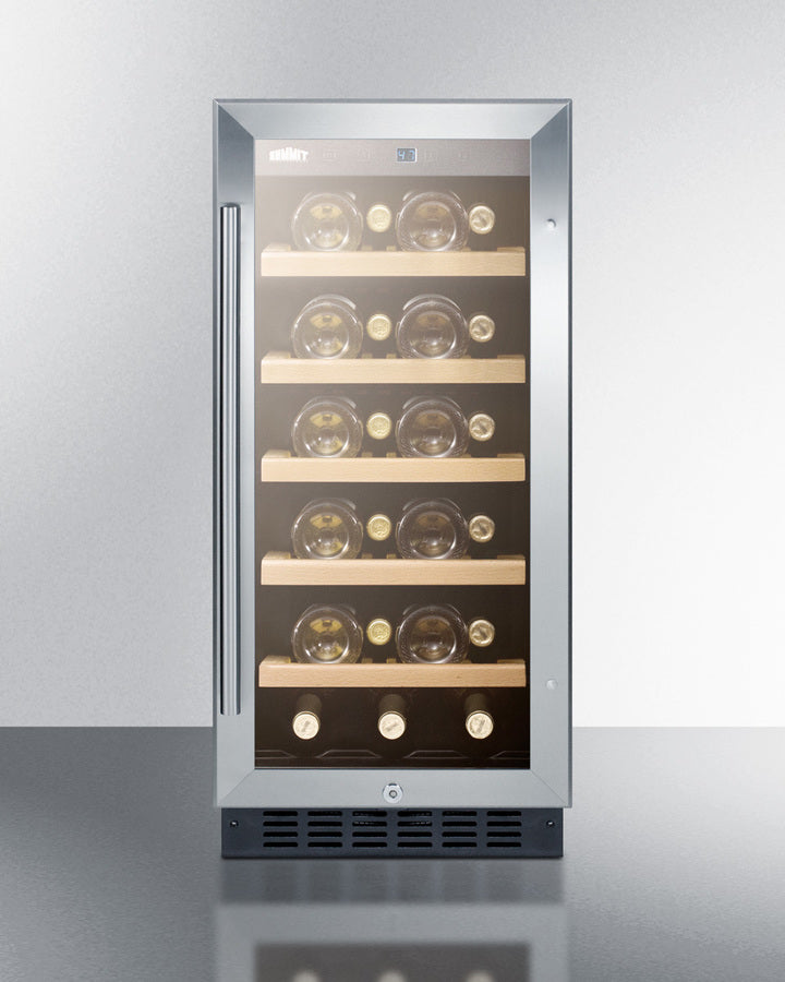 Summit 15" Wide Built-In Wine Cellar, ADA Compliant ALWC15-Wine Cellars-The Wine Cooler Club