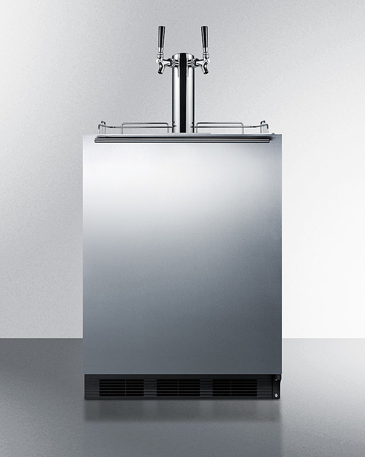 Summit 24" Wide Built-In Kegerator, ADA Compliant SBC58BLBIADA-Kegerators-The Wine Cooler Club