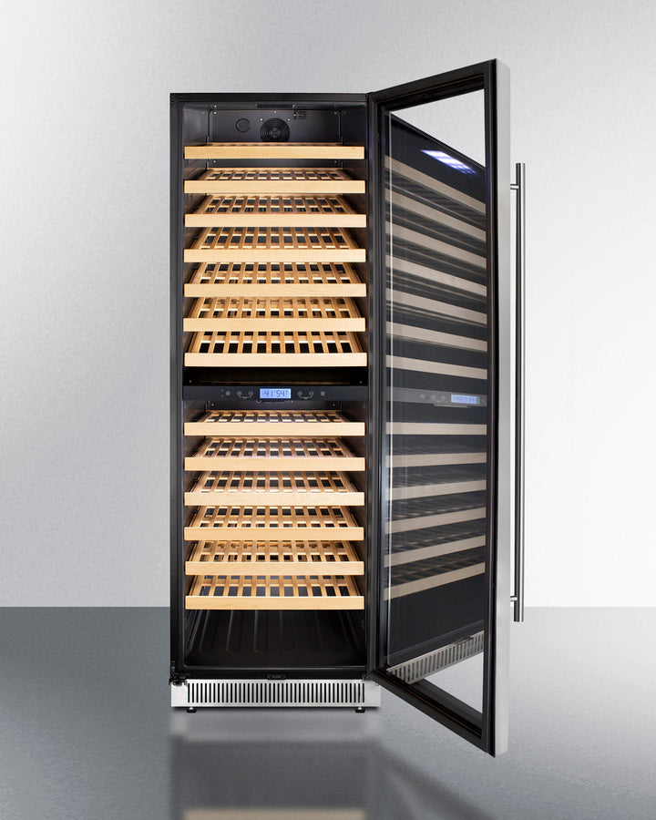 Summit 24" Wide Dual Zone Wine Cellar SWC1966B-Wine Cellars-The Wine Cooler Club