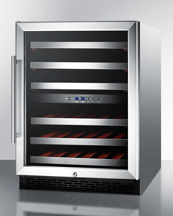 Summit 24" Wide Built-In Wine Cellar, ADA Compliant SWC530BLBISTCSSADA-Wine Cellars-The Wine Cooler Club