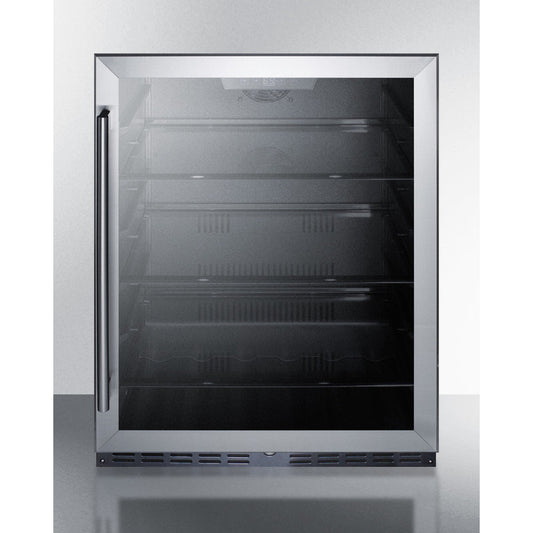 Summit 24" Wide Built-In Beverage Center, ADA Compliant AL57GCSS-Beverage Centers-The Wine Cooler Club