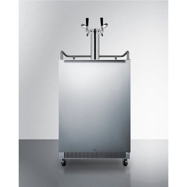 Summit 24 Wide Built-In Kegerator with TapLock SBC677BITWINTL-Kegerators-The Wine Cooler Club