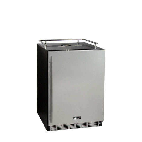 24 Wide Stainless Steel Built-In Kegerator - Cabinet Only-Kegerators-The Wine Cooler Club