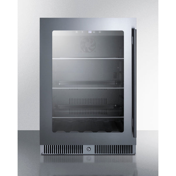 Summit 24 Wide Built-In Beverage Center CL24BVLHD-Beverage Centers-The Wine Cooler Club