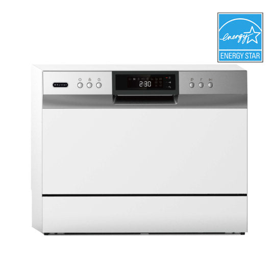 Whynter Dishwashers Whynter CDW-6831WES Energy Star Countertop Portable Dishwasher 6 place setting LED – White