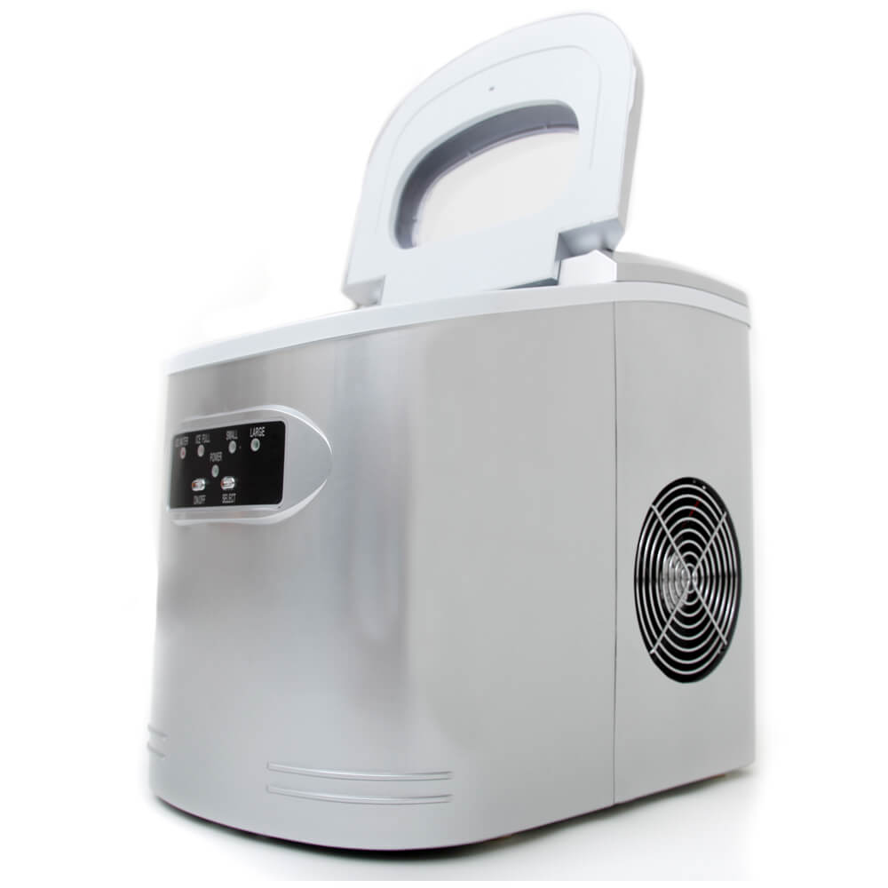 Whynter Ice Makers Whynter IMC-270MS Compact Portable Ice Maker 27 lb capacity – Metallic Silver