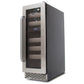 Whynter Wine Refrigerator Whynter BWR-171DS Elite 17 Bottle Seamless Stainless Steel Door Dual Zone Built-in Wine Refrigerator