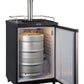 24" Wide Kombucha Single Tap Stainless Steel Commercial Kegerator-Kegerators-The Wine Cooler Club