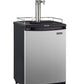 24" Wide Homebrew Triple Tap Stainless Steel Commercial/Residential Kegerator-Kegerators-The Wine Cooler Club